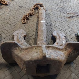 Jangkar Kapal Type kodok 2450 kg (SOLD)
