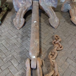 Jangkar Kapal Type kodok 2500 kg (SOLD)